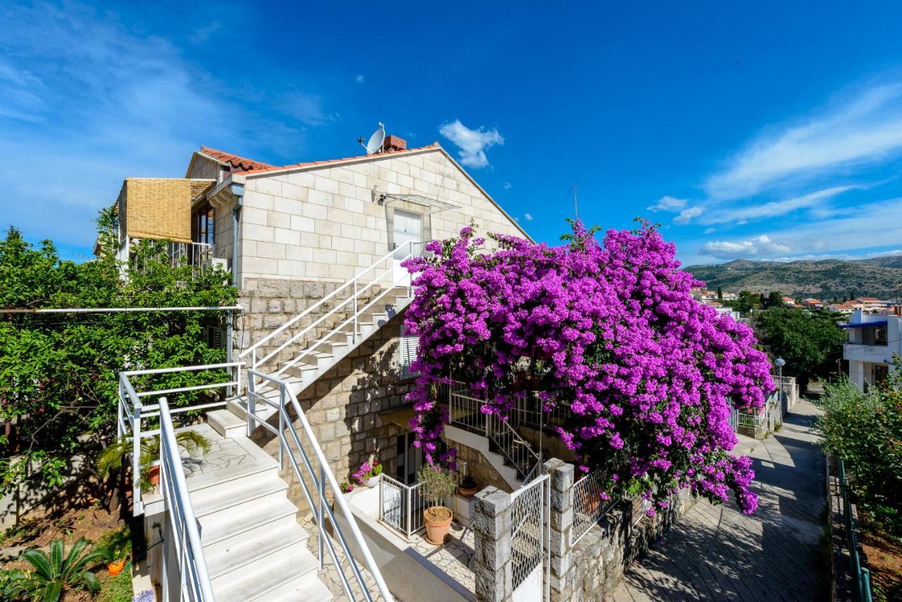 Beach Lapad Apartment Villa Tolja Dubrovnik Bagian luar foto