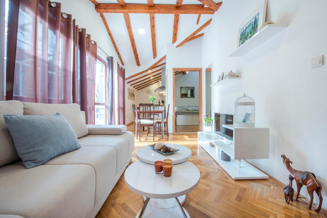 Beach Lapad Apartment Villa Tolja Dubrovnik Bagian luar foto