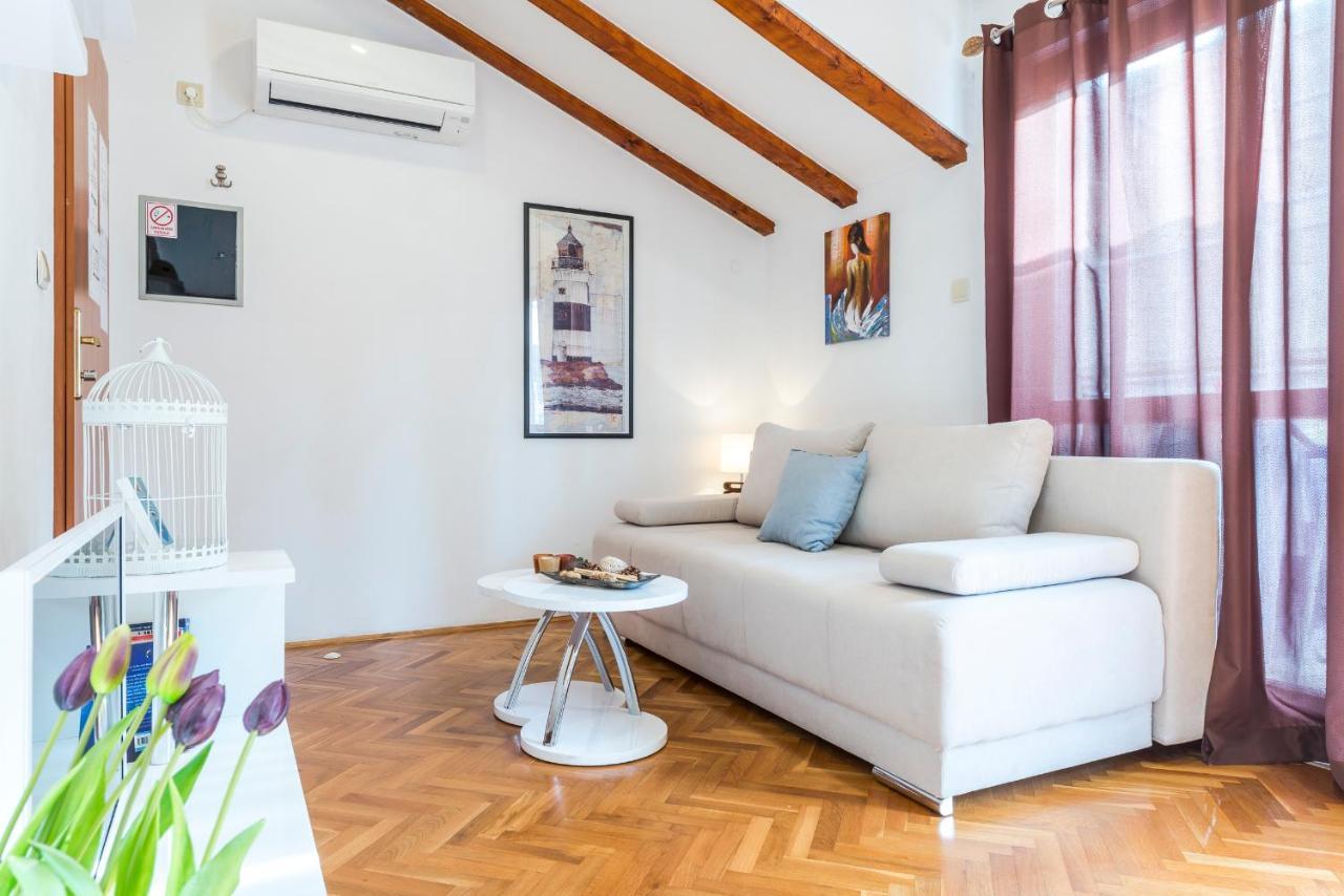Beach Lapad Apartment Villa Tolja Dubrovnik Bagian luar foto